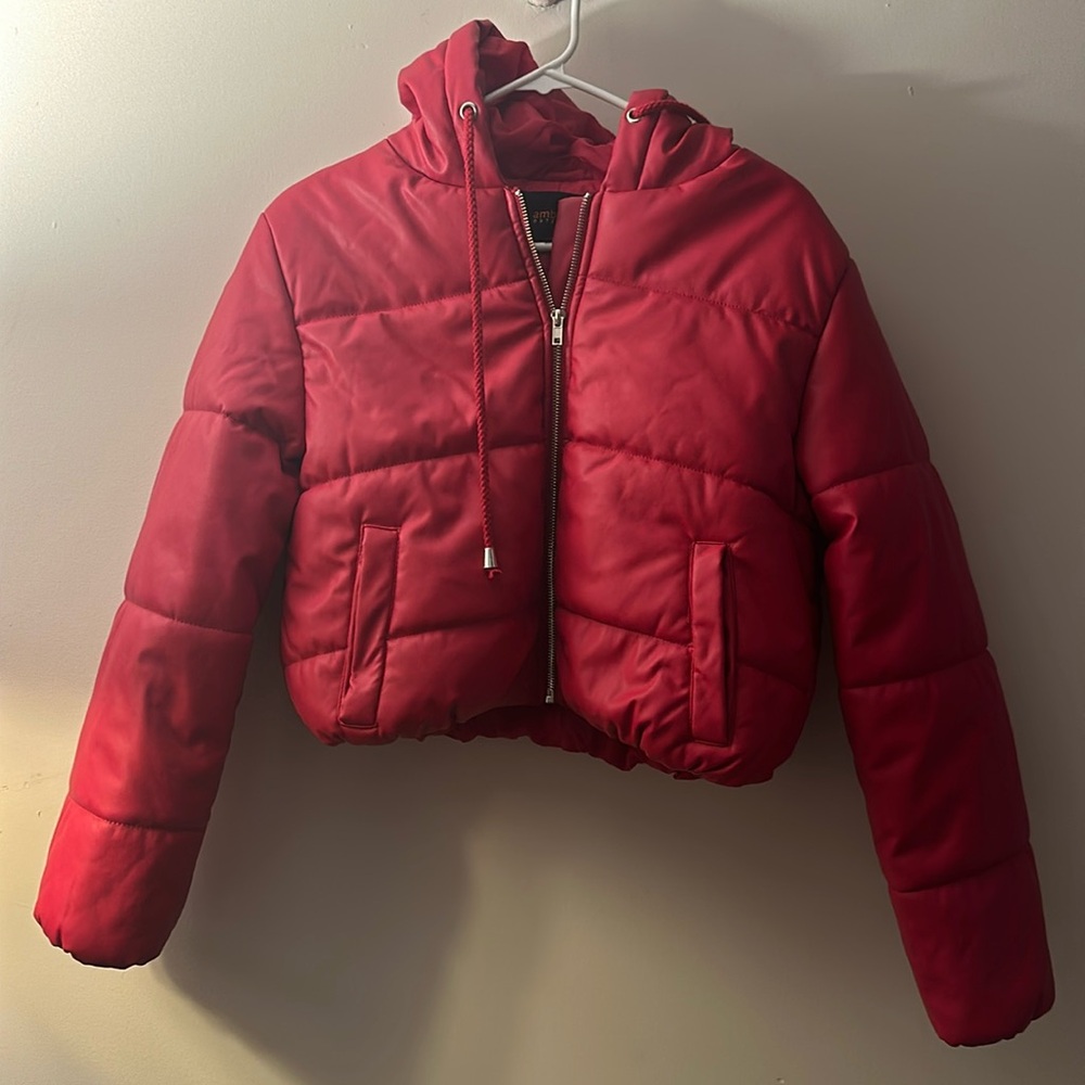 Red Bomber Jacket